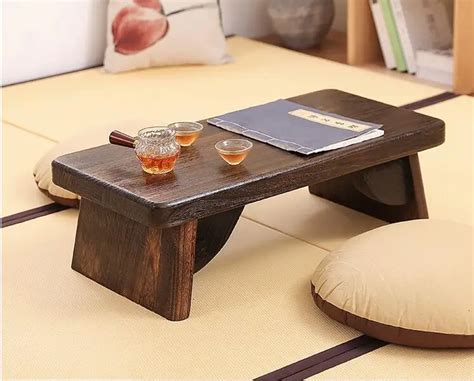 Chabudai Floor Table Low Coffee Table Low Dining Table Golden Tea