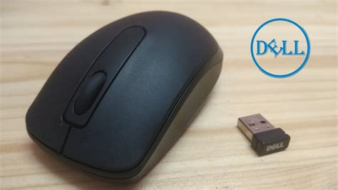 Dell Wm Wireless Optical Mouse Ghz Wireless Usb Black Youtube