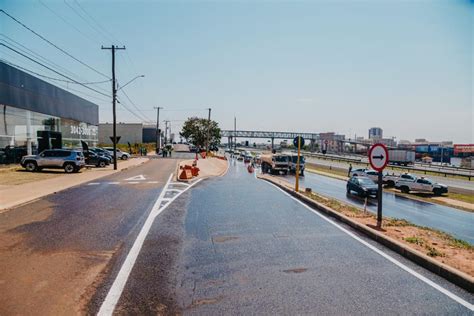 Acesso Da Marginal Da Rodovia Marechal Rondon Para A Avenida Chaim