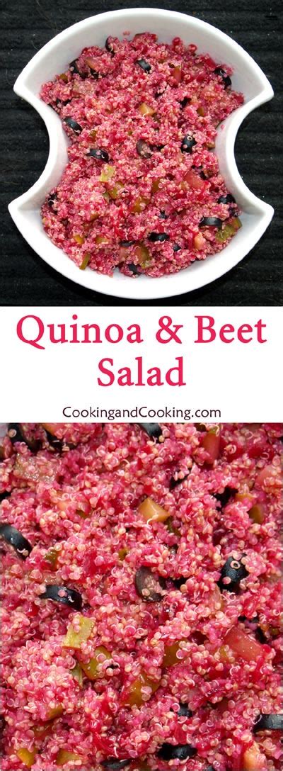 Quinoa and Beet Salad | Cooking and Cooking