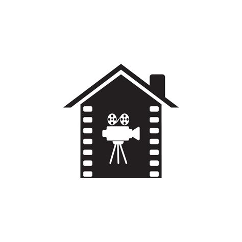 production house icon logo vector 19639846 Vector Art at Vecteezy