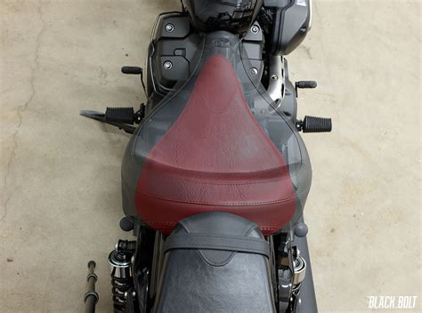 Black Bolt Star Bolt Yamaha XV950 Blog Mustang Solo Seat For