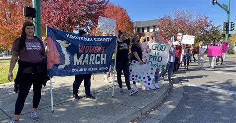 Kootenai County Women To March Saturday Coeur Dalene Press