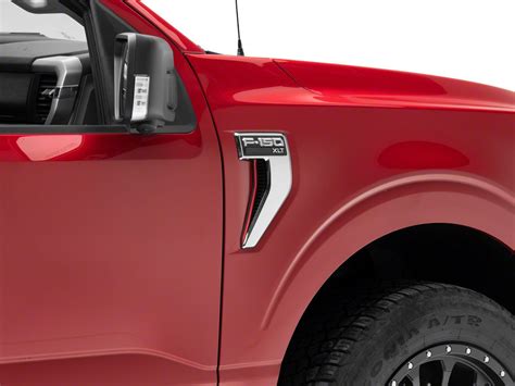 F 150 Fender Vent Strip Accent Trim Gloss Red 21 25 F 150 Excluding Raptor Free Shipping