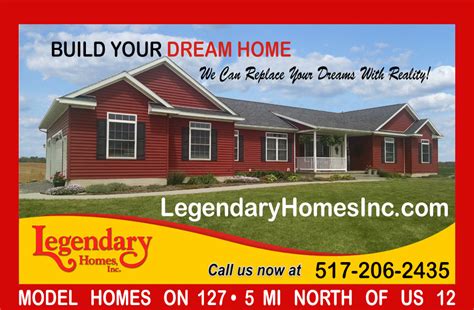 Legendary Homes Michigan Modular Manufactured And Prefabricated Homes