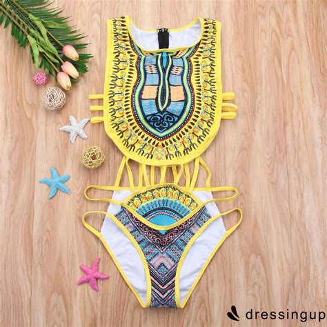 Bikini mảnh vải thổ cẩm thời trang nữ quyến rũ trẻ trung Shopee Việt Nam