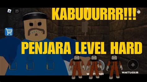 ZUKIZU KABUR DARI PENJARA LEVEL HARD ROBLOX INDONESIA ESCAPE BARRY