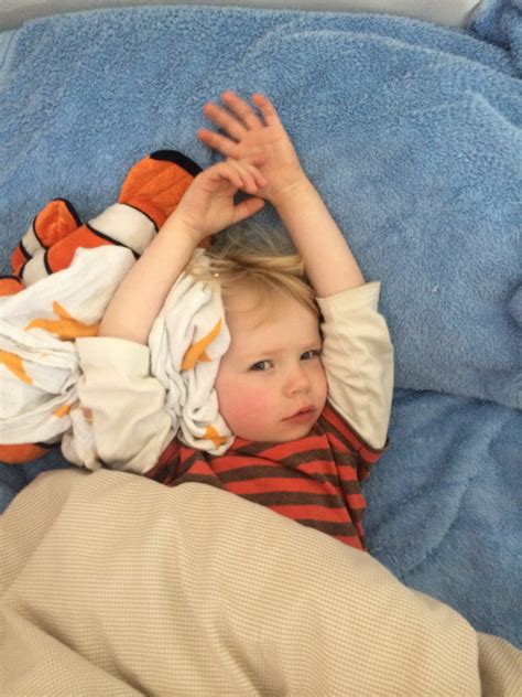 Sleepy Head Treading On Lego