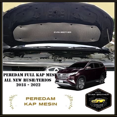 Jual Peredam Panas Kap Mesin Mobil All New Rush Terios Full