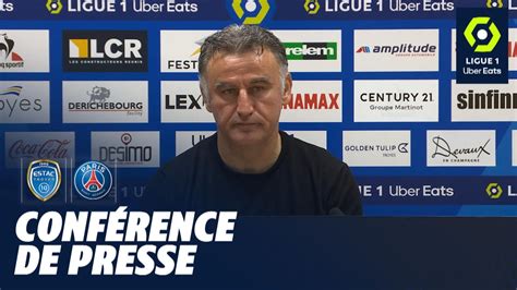 Conférence de presse ESTAC TROYES PARIS SAINT GERMAIN 1 3 2022