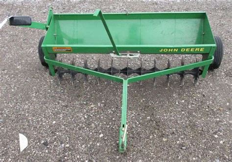 John Deere 40 Tow Behind Combination Aerator Spreader Seller States