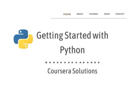 Programming For Everybody Getting Started With Python Answers