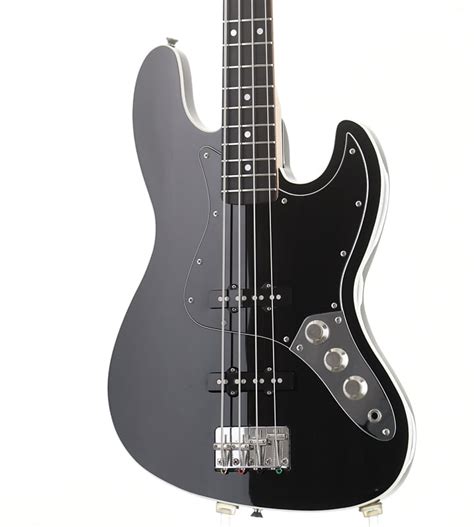 Fender Aerodyne Jazz Bass Medium Scale Black [sn Jd15010490] Reverb