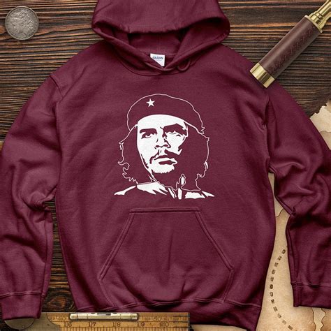 Che Guevara Bandw Hoodie Historeetees