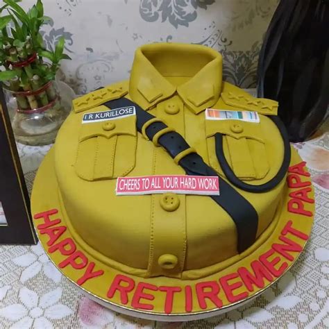 Buy Police Uniform Customized Cake Online — Delivery In Noida East