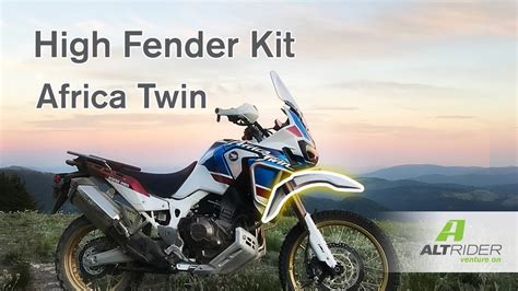 AltRider Africa Twin High Fender Kit YouTube