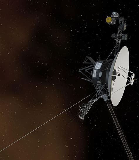 months  silence voyager  sends  gleeful message  earth