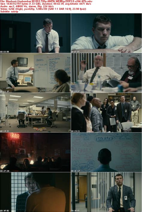 맨헌트 유나바머 Manhunt Unabomber S01E03 720p AMZN WEBRip DDP2 0 x264 NTb