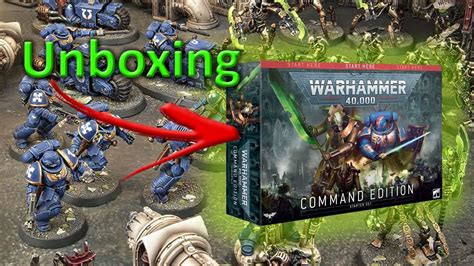 Unboxing Warhammer K Command Edition Youtube