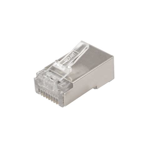 Сетевой разъем LAN на кабель REXANT штекер RJ-45 (8Р8С), под обжим, в ...