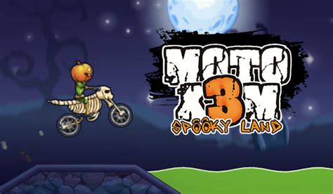 Moto X3m Spooky Land Play It Online At Coolmath Games