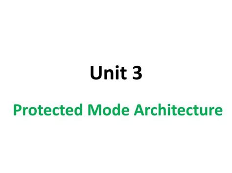 PPT - Unit 3 PowerPoint Presentation, free download - ID:2733988 