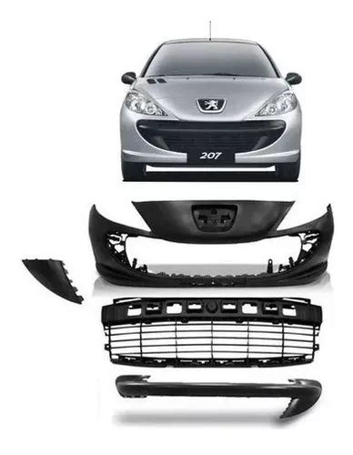 Parachoque Peugeot 207 2008 2009 2010 2011 2012 Kit Grade