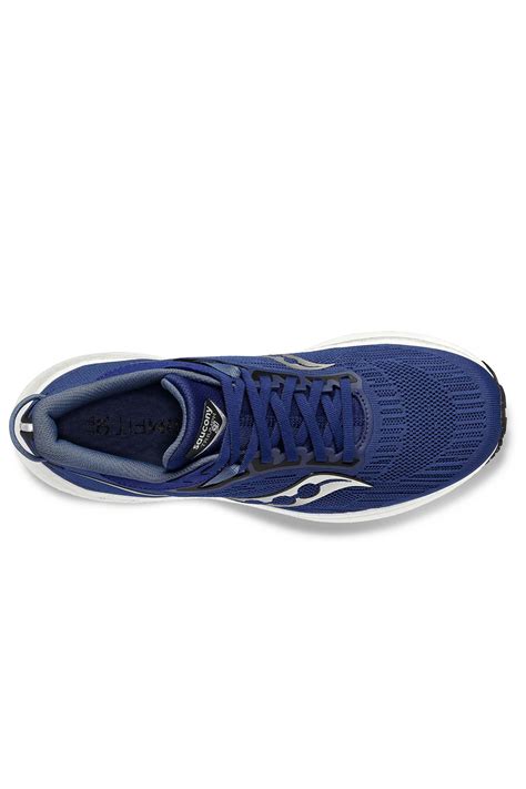 Men S Triumph 21 Indigo Black Road Running Shoes Men S Road Running