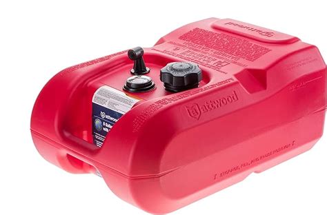 Attwood 8806lpg2s Portable Marine Boat Fuel Tank Epa Certified 6 Gallon With