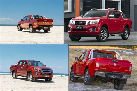 2018 Isuzu D Max LST VS Nissan Navara ST X Comparison Review Ute Guide