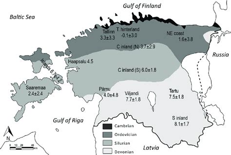 Regional Sulfur Isotope Variation Of Terrestrial Herbivore Values On