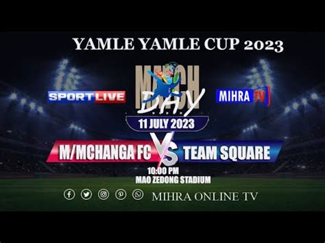 LIVE MAGARI YA MCHANGA FC Vs TEAM SQUARE YAMLE YAMLE CUP 2023 WEKA