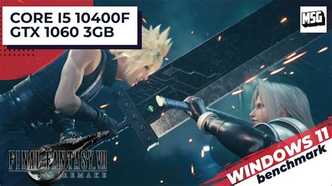 Final Fantasy Vii Remake Intergrade Gtx Gb Core I F