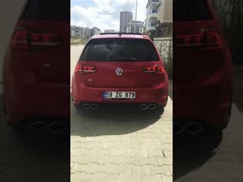 Golf Gt Popcorn Yazilim Egzoz Sound Youtube