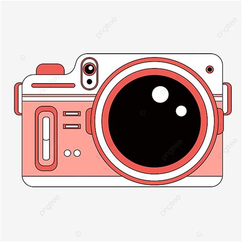 Pink Camera Vector Art Png Pink Cartoon Camera Clipart Clipart