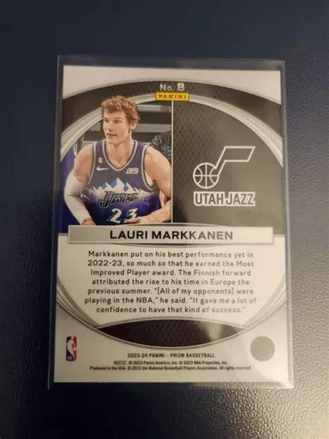 Panini Prizm Basketball Lauri Markkanen Global Reach