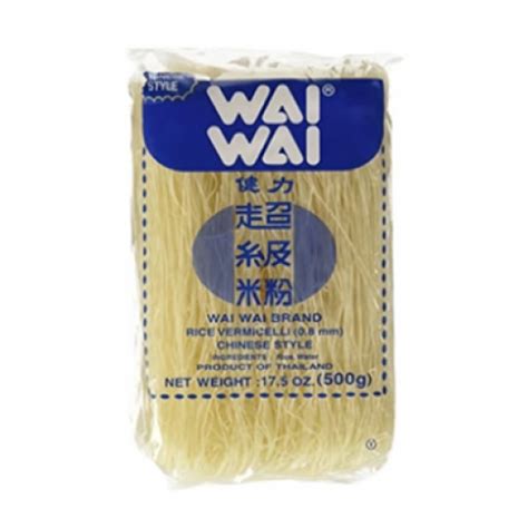 Wai Wai Rice Vermicelli Blue Pack 0 8mm 500g