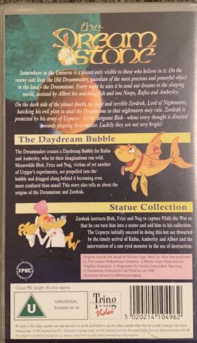 The Dream Stone The Daydream Bubble Statue Collection Animated Vhs