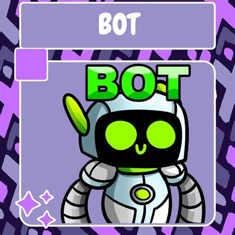 Bot Emote Twitch Emote Youtube Emote Discord Emote Community Emote