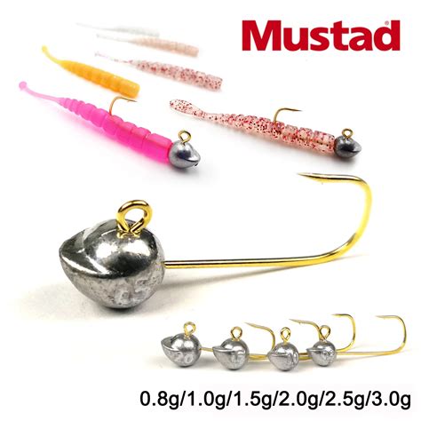 2021 Mustad TheTime 3 6p Pack AJING Soft Lure Rockfish Fishing Hooks