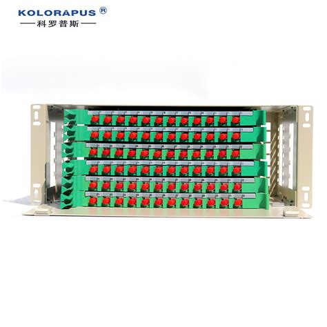 19 Inch 72 Ports Fc Fiber Optic Distribution Patch Panel Odf China Odf And Patch Panel