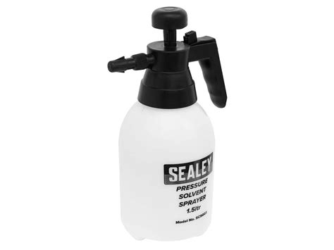 Sealey Sealey Scsg03 Pressure Solvent Sprayer With Viton Seals 1 5ltr Ffx