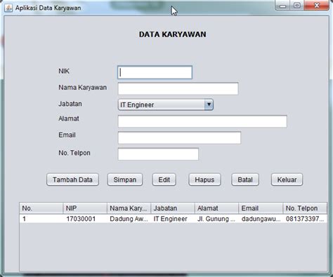 Contoh Program Java Sederhana Dengan Netbeans Berbagai Contoh