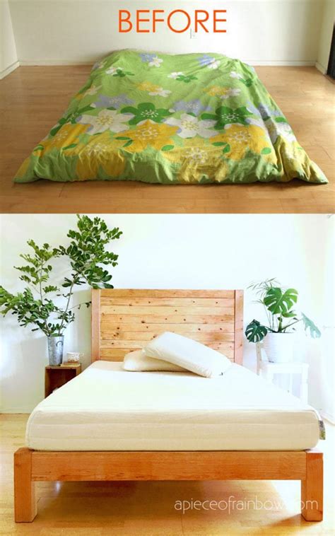 How To Build A Simple Queen Size Bed Frame With Storage Hanaposy