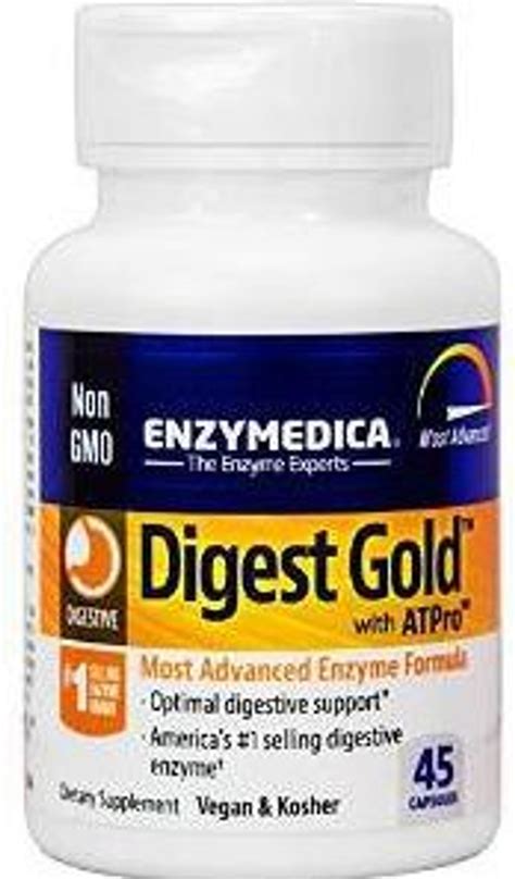 Digest Gold 45 Veg Capsules By Enzymedica | Buy Enzymedica Digest Gold ...