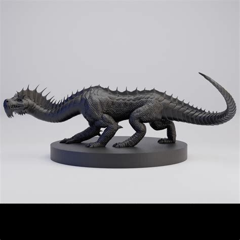 Hot Goblin 緑のガードドレイク ミニチュア ホットゴブリン ドラゴン 獣