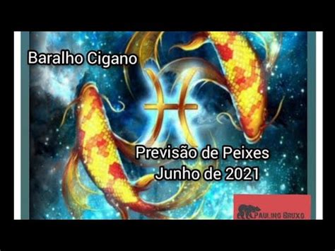 Previs Es Para Peixes Junho De Youtube