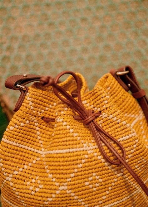 Farrow Bag Natural Raffia Raffia Sézane