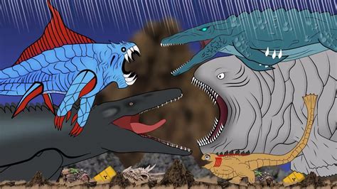 Bloop VS Mega Mosasaurus YouTube