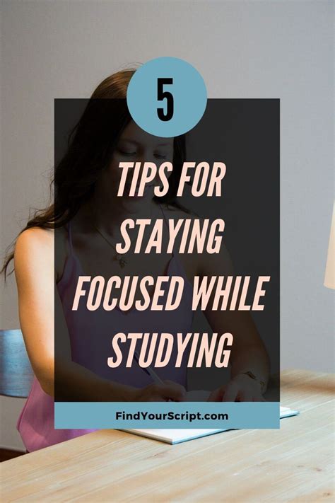 Tips For Staying Focused While Studying Nursing Student Tips